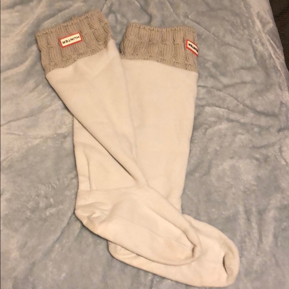 Grey Large Hunter boot socks